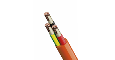Fire resistant control cable 3cores