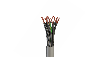 YY PVC Isoliertes PVC Sheatd Control Cable